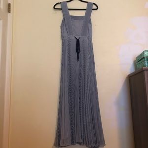 Anthropologie (NWT!)- Pleated Chiffon Maxi Dress